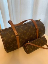 LOUIS VUITTON Monogram Handbag Set, Papillon 30 Old Model, 1992 Brown #QY4ZKZ