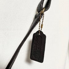 COACH Old Coach Sonoma Leather Shoulder Bag, Dark Brown #QY6NHP
