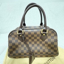 LOUIS VUITTON Duomo Damier N60008 Key Padlock #QYKU93