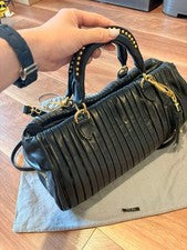 Miu Miu 2-way handbag, black #QYCNM7