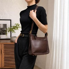 Old Coach 9966 Ergo Leather Shoulder Bag, Brown #QYIVQ7