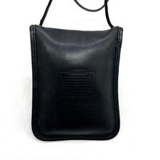 Old Coach Tourist Pouch Navy 6908 USA #QY138X