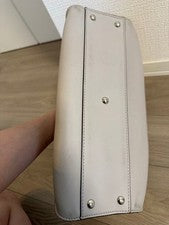FENDI Peekaboo Handbag, Light Gray #QYHUCM