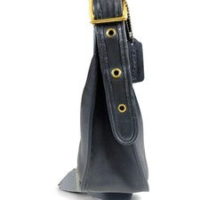 OLD COACH Legacy Zip 9966 Black Leather #QY8SQR