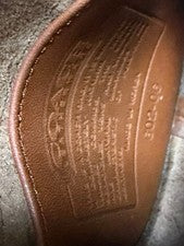 OLD COACH Leather Pouch Mini Bag Brown Old Coach #QYJIMN