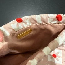 Miu Miu floral pattern pouch pink