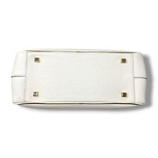 Valextra handbag, Serie Esse, medium size, ivory, white leather. #QY7K0R