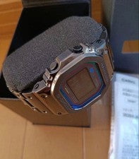G-SHOCK GMW-B5000BPC-1 Black Metallic Pre-Owned #QY08AJ