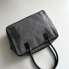 miu miu herringbone pattern tote bag