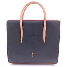 CHRISTIAN LOUBOUTIN Paloma Studded Leather 2-Way Shoulder Bag/Handbag Bl #QYJI6G