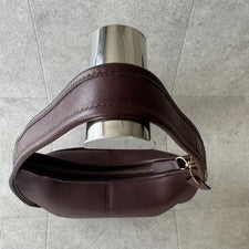 OLDCOACH ERGO Shoulder Bag y2k Brown Leather #QY67WS