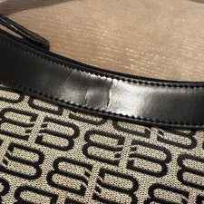 Balenciaga BB Monogram Shoulder Bag Canvas #QYBLIE