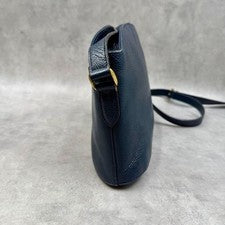 COACH Old Coach Madison Shoulder Bag, Navy Leather #QY72SJ