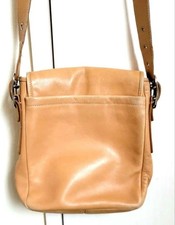 COACH Old Coach Shoulder Bag, Beige #QY73JR