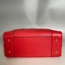 Loewe Amazona 28 Leather Red Handbag #QYHTK6