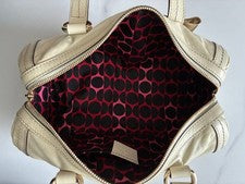 GUCCI Leather Handbag Duchess Mini Boston Handbag with Ribbon #QY86FN