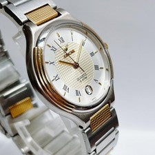 Enicar Men's Gold Watch 955 385 Date 00s #QYGXME