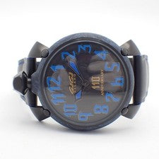 GaGa Milano Manuale 45 Inter Milan 110th Anniversary Model Men's Watch w #QYD2S0