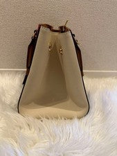 LOUIS VUITTON Pre-Owned Monogram Bag White Monogram Canvas #QY445E