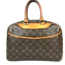 LOUIS VUITTON Monogram Handbag Deauville Monogram Canvas #QYFWHK