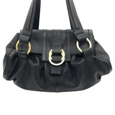 BVLGARI Chandra Handbag Tote Bag Black #QYDYMG