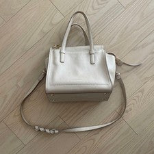 FERRAGAMO 2-way bag Beige #QYBM1B
