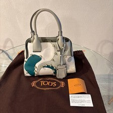 TOD'S Hard to Find Crystal bag with dust bag Green #QY8L3D