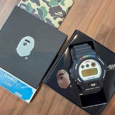 A BATHING APE G-SHOCK DW-6900 Model #QYH5G2