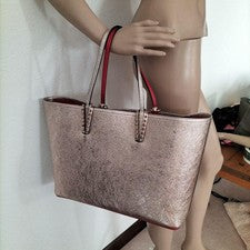 Christian Louboutin Studded Metallic Tote Bag #QYI7VZ