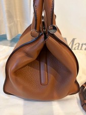 Max Mara Leather Handbag, Brown #QY7B6N