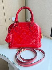 LOUIS VUITTON Monogram Vernis Alma Bag #QY7BJ2