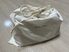 BALENCIAGA Black Leather Handbag Tote 339933 #QY3G1D