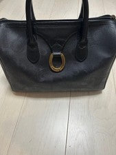 Dior Classic Midi Iam Travel Boston Bag, Black, Maxi Trotta Pattern #QYFPG0