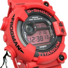 G-SHOCK G-SHOCK CASIO CASIO Watch DW-8200NT-4 FROGMAN2000 Frogman Red Fr #QY6NBM