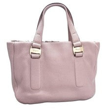 Salvatore Ferragamo Intrecciato Woven Quilted Leather Handbag #QY67Y6