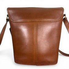 Old Coach USA-made Leather Classic Turnlock Gold Hardware #QYJ33O