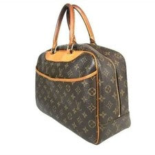 LOUIS VUITTON Monogram Handbag Deauville Monogram Canvas #QYFWHK