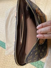 Louis Vuitton Monogram Handbag Alma #QYB5QZ