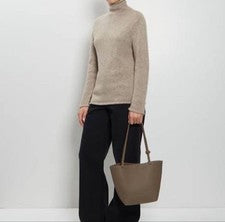 THE ROW Small Park Tote, Gray #QY12S8