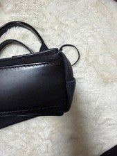 BALENCIAGA Navy Cabas XS Black #QYJRBA