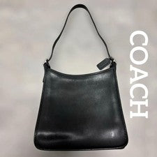 USA-made COACH Old Coach 9073 Black One-Shoulder Bag #QY67Z4