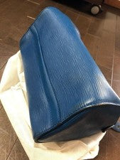 LOUIS VUITTON Epi Speedy 25 Blue #QYI8LM