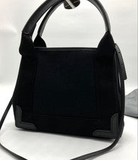 Balenciaga Navy Cabas XS Tote Bag, Black #QY00IO