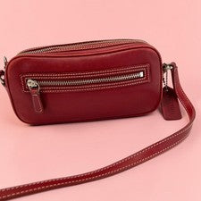 Classic COACH old archive y2k deep red #QYJIII