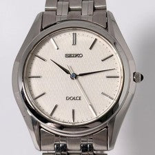 SEIKO Dolce Classic Watch, Ripple Dial, Round #QY2KUT
