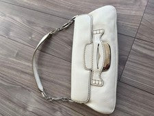 TOD'S White Leather Handbag #QYHLN9