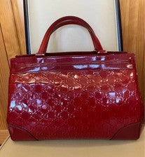 Gucci red enamel bag GUCCI #QY09NF