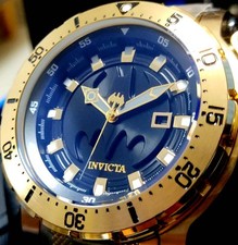1295 INVICTA High-End Watch, American Comic Book Batman, Gold, Last of 4 #PGJAMO