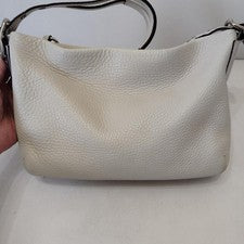 Old Coach shoulder bag, white leather, 1429 #QY5SOI