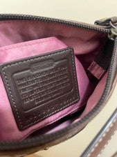 COACH Patchwork Signature Mini Shoulder Bag #QY866X